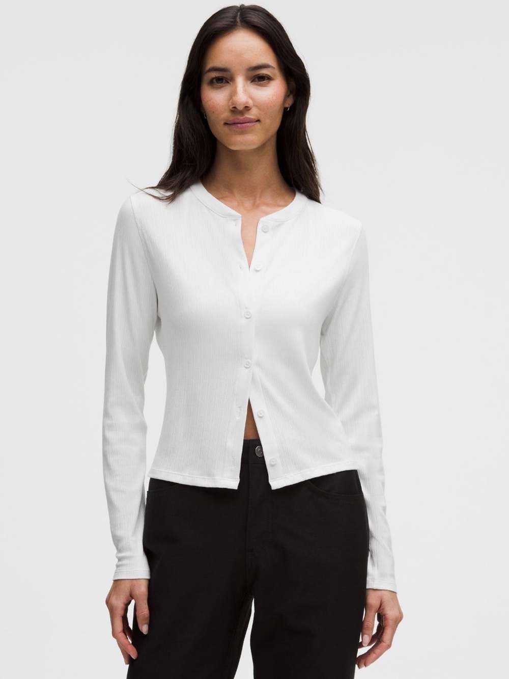 Hold Tight Micro-Rib Cardigan | 0
